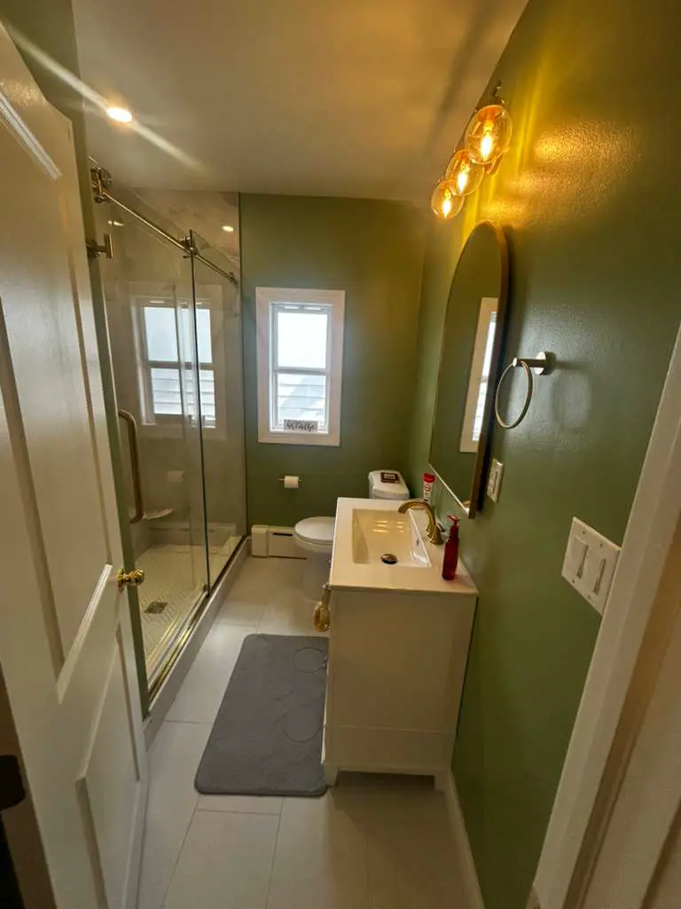 Bathroom remodeling project