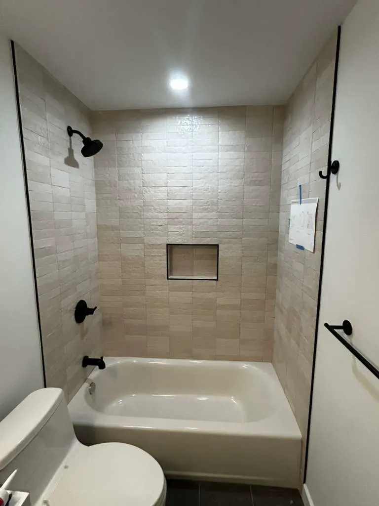 Bathroom remodeling project