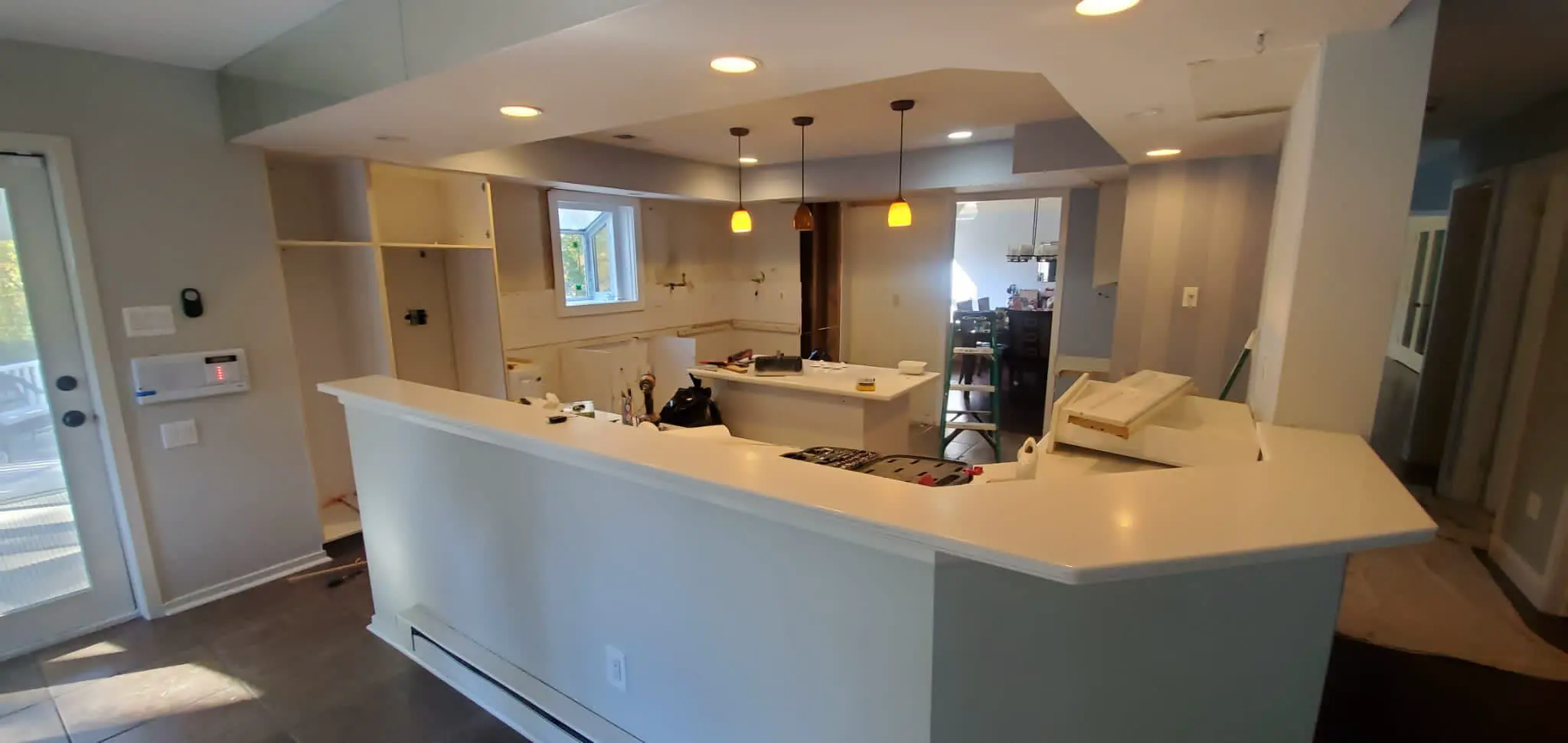 Kitchen remodeling project